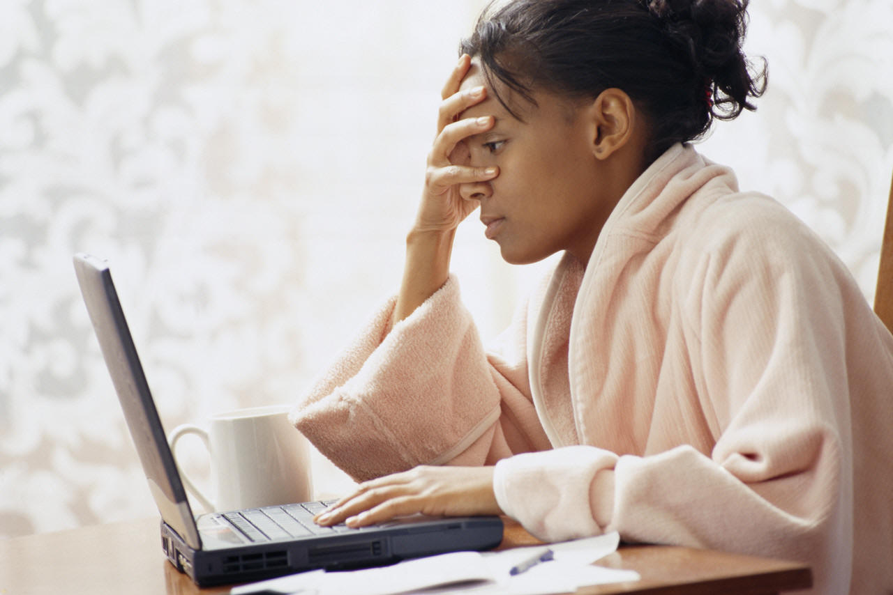 frustrated blogging