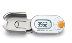 Sportline Qlip Any-Wear Pedometer