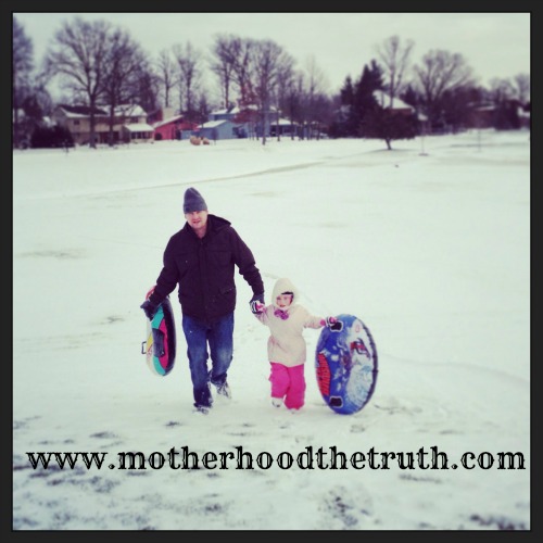 winter, winter wonderland, snow, sledding, memories, family