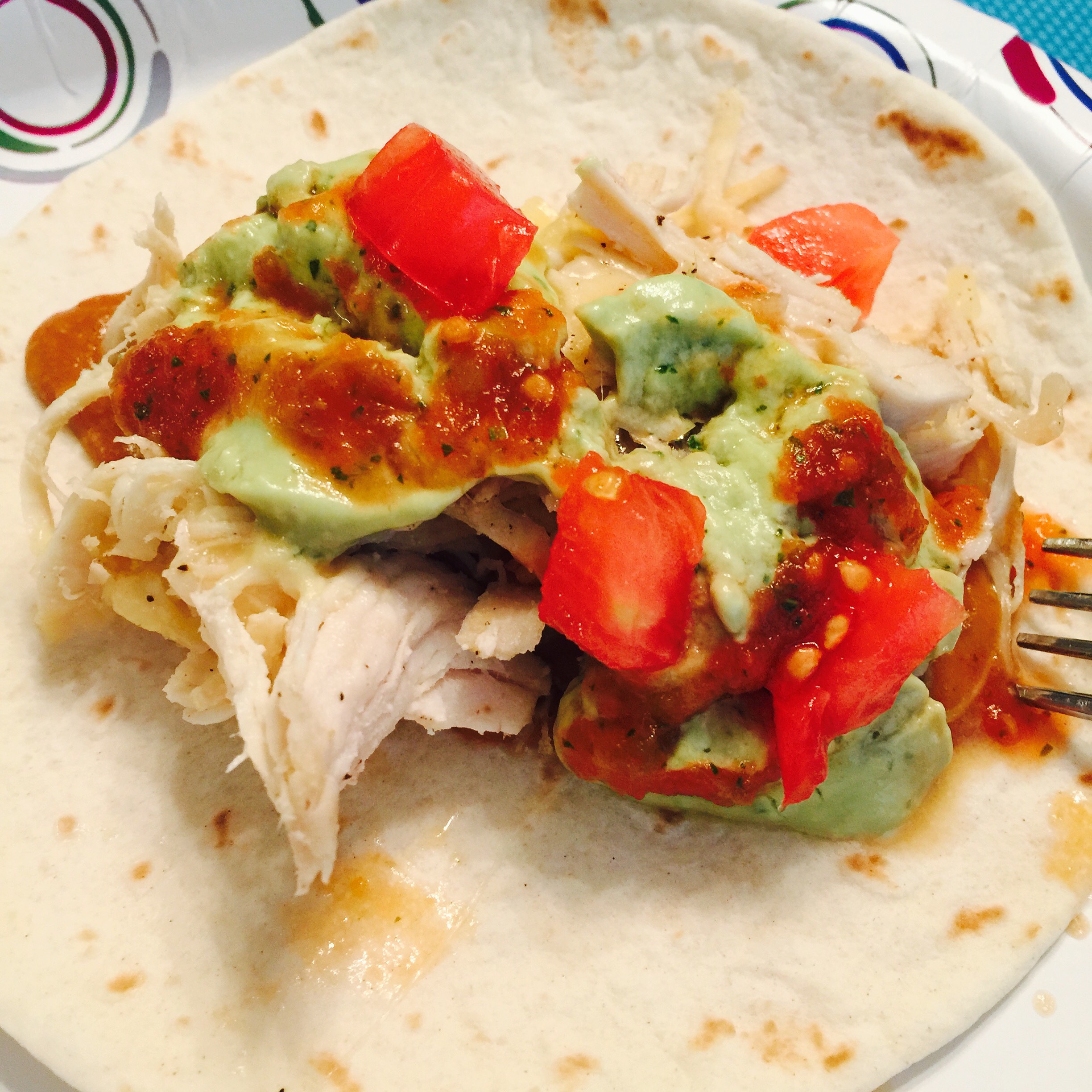 Easy Recipe for Chicken Tacos with Avocado Cream Sauce - The TRUTH