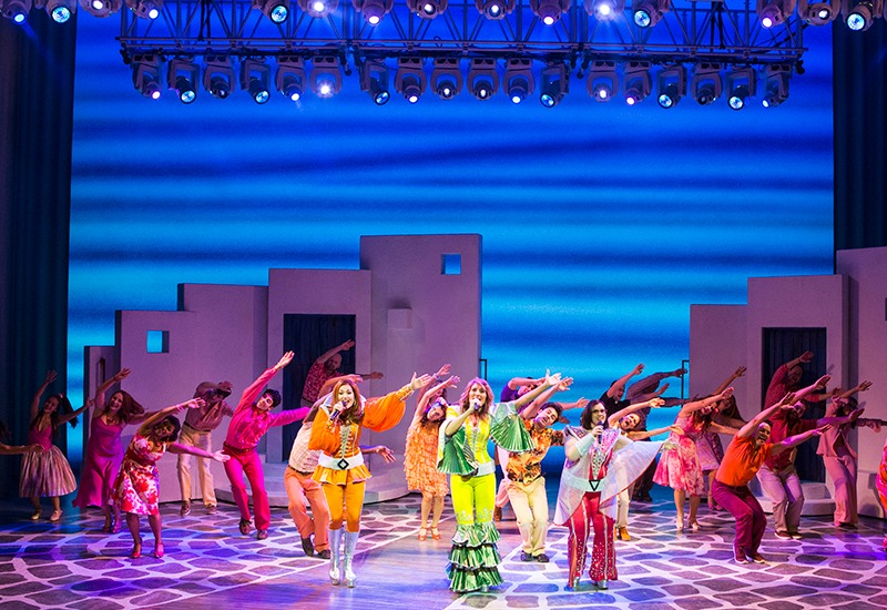 theater, broadway, mamma mia