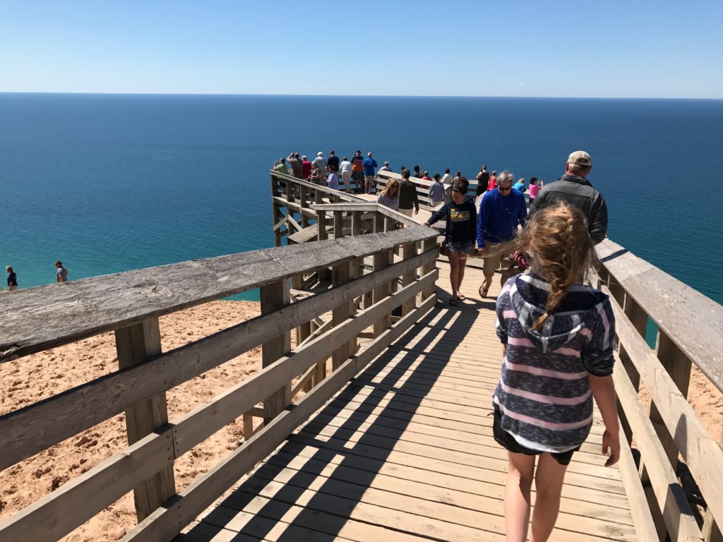 Why RVing is the Best Family Trip You can Take Your Children On, sleeping bear dunes, camping, GoRVing, Traverse City KOA, KOA, Michigan, Family travel