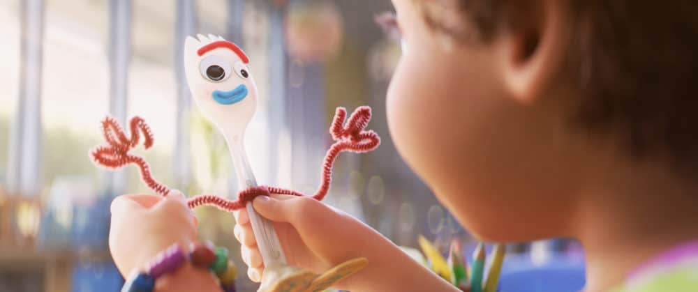 Duke Caboom, Woody, Buzz, Bo Peep, GabyGaby, Toy Story 4, Meaning of Life, Love, Forky